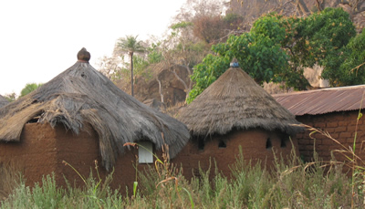 Mud Huts in Kara Togo